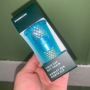 Glacier Gradient Starbucks Keychain 💙